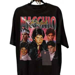Ralph Macchio Vintage T-shirt - Perfect Movie Shirt Gift For Men And Women Tshirt Cotton Menswear Top Classic Hoodie Spandex Sport Stretch