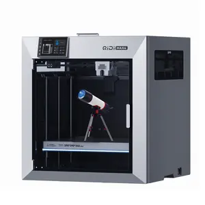 QIDI Max4 3D Printer, 390×390×340mm Large Build Volume, 65℃ Heated Chamber FDM 3D Printers, Max 800mm/s High Speed, Supports Up to 16-Colors/Multi Materials with QIDI BOX, Auto Bed Leveling