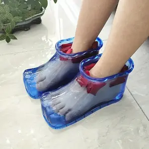 Portable Foot Soak Bath Basin for Pedicure, Heat Relaxation, Blood Circulation Enhancement, Unscented, Non-Electric, No Battery Needed, Home Goods, Lightweight, Foot Soaker, Foot Spa Bath