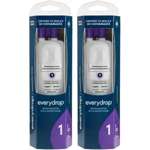 Everydrop Ice & Water Refrigerator Filter EDR1RXD1B Compatible with Whirlpool Models W10295370A, W10295370, Kenmore 46-9081, 46-9930, P5WB2L, P8RFWB2L, P8WB2L, P4RFWB