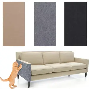 Anti-Scratch Cat Mat – Trimmable Self-Adhesive Carpet Pad for Pets, Indoor Furniture, Sofa, Couch & Corner Wall Protection