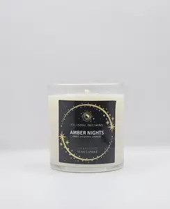 Amber Nights Scented Candle (8oz)- Home Decor