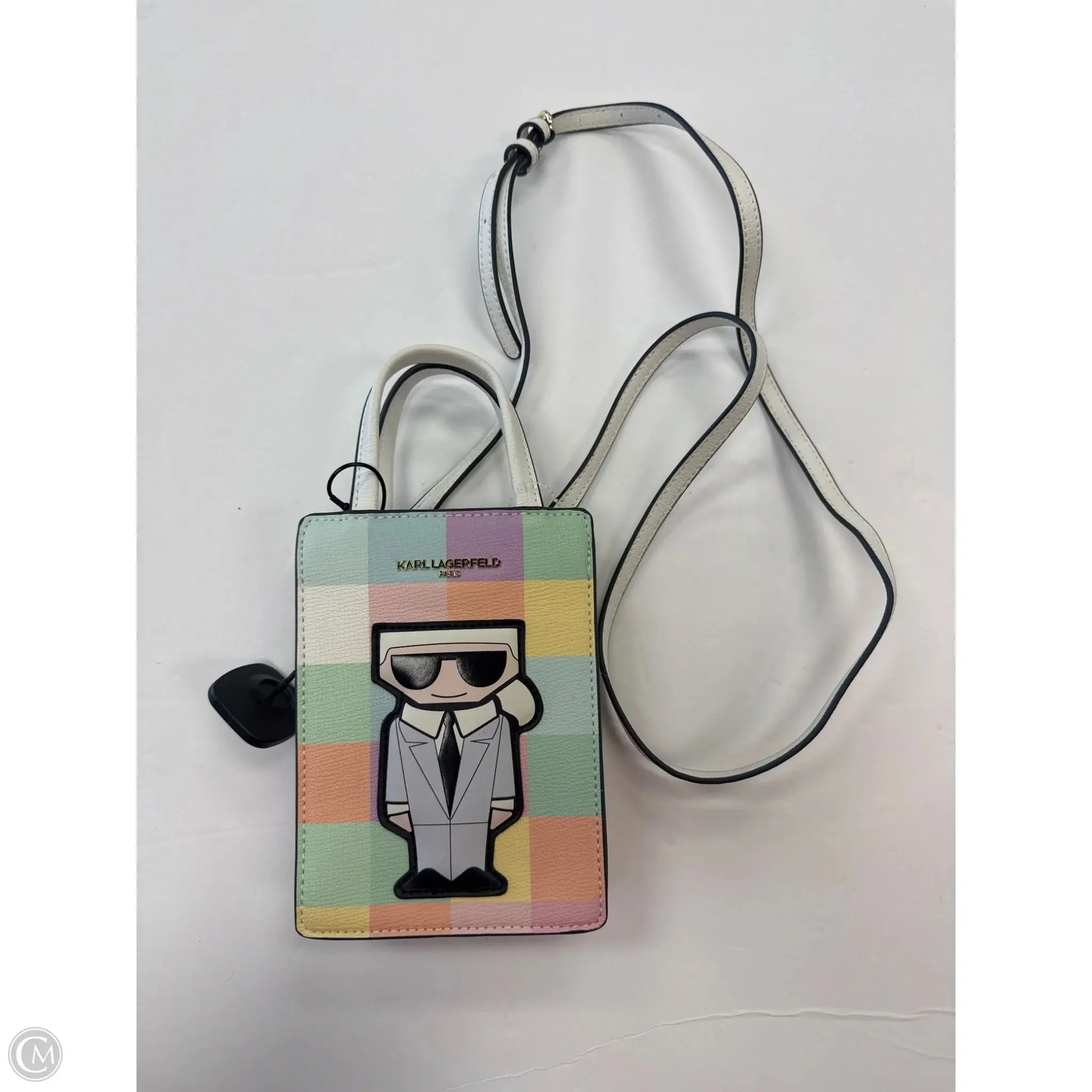 Crossbody Designer By Karl Lagerfeld, Size: Small