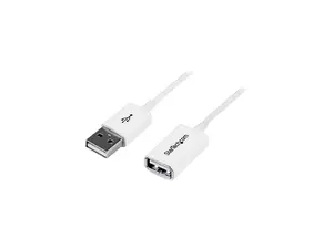 StarTech 3m (9.84 ft.) White USB 2.0 Extension Cable A to A - M/F