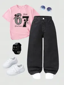 Women's Casual Denim Jeans Pants, Comfortable Jeans for Daily Wear, Stylish & Versatile Fashion Clothing for Women, Everyday