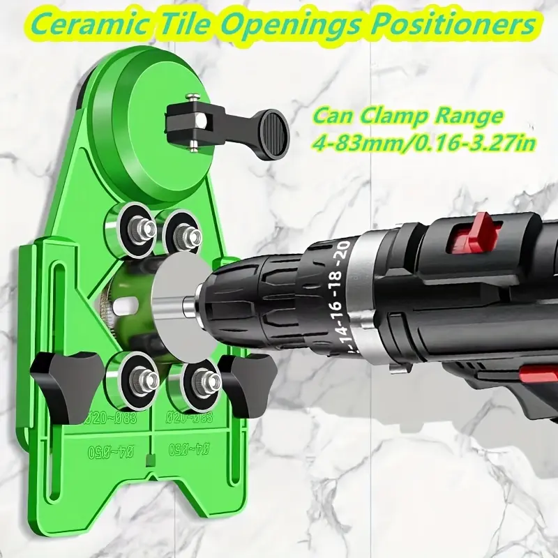 Ceramic tile, glass, marble drilling locator, ceramic tile chamfering device, Tile chamfering tool, ceramic tile marble suction cup fixed drilling locator, glass suction cup positioning hole opener, drilling suction cup