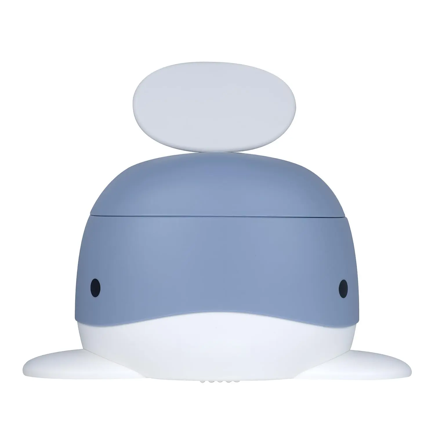 Potty Training Toilet in Whale Design, Designed in Germany, Potty Training in a Beautiful Design, Pigeon Blue