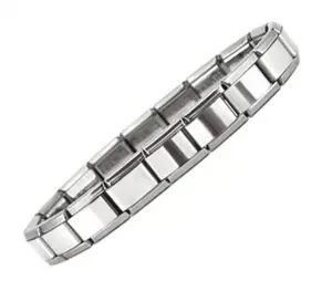 Shiny Italian Charm Bracelet 18 Blank Links Bracelet 9mm italian charmbracelet