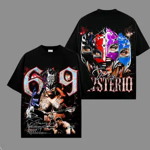 'La Lagartija Verde' Rey Mysterio 619 WWE Legend Premium Wrestling T Shirt 100% Cotton T-Shirt The Charismatic Army, Team Xtreme Shirt, WWE Fans Shirt, WWE Event Outfit