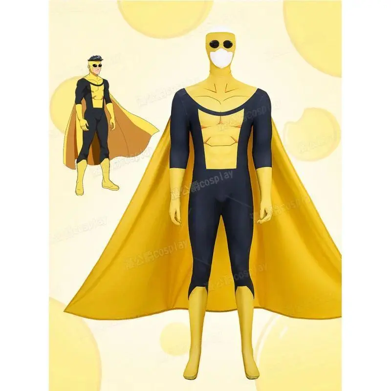 Sinister Mark Cosplay Invincible Costume Disguise Men Anime Character Halloween Carnival Party Prop HERO Cos