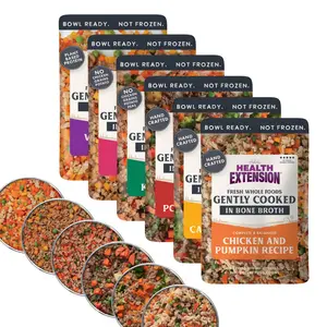 Gently Cooked 3oz Variety Pack Chicken, Beef, Lamb, Salmon, Duck and Veggie Pumpkin