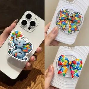 Autism Awareness Support Magsafe Phone Grip - MagSafe Pop Socket Stand – Advocate Gift Idea