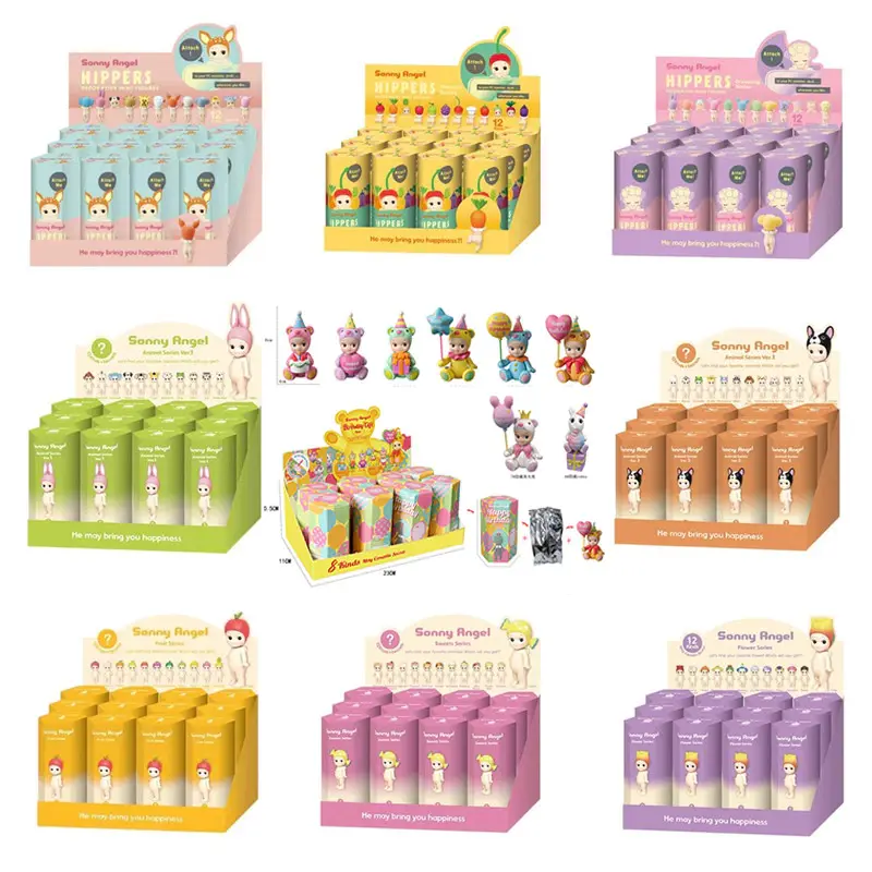 Sonny - Angel Blind Box Series - Space Adventure, Wonderland, Rainy Day - Kawaii Desktop Decor & Phone Attachment