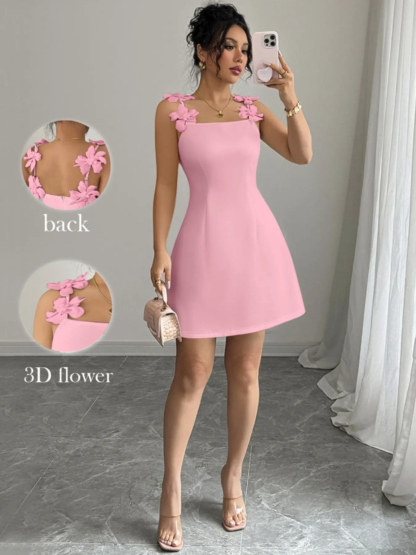 strapless open back dress Style 2869 Womens A Line Dress 1970s Vintage Sewing Pattern Size 14 Bu   All The Precious Things