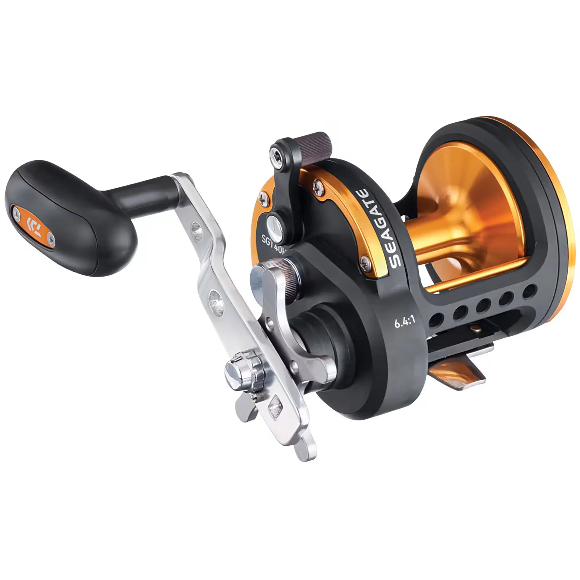 Daiwa Seagate Star Drag Conventional Right-Hand Fishing Reel, Durable Fishing Accessory for Anglers