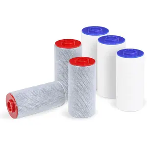 Replacement Filter Set for Weddell Duo - High-efficiency Shower  System that Removes Chlorine//Contaminants for   and Hair  (3R+3B)