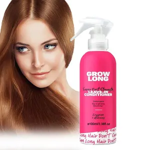 Wash free conditioner spray, mildly formulated to nourish hair, rich in caffeine and biotin, castor oil and vitamin E, can deeply care for scalp and hair roots, and soften and moisturize hair.