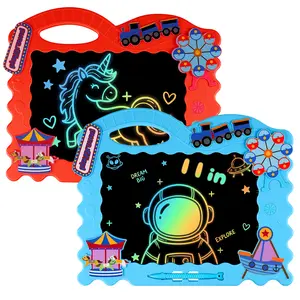 Kiditos LCD Writing Tablet for Kids 11-Inch Colorful Doodle Board, Erasable Drawing Pad for Kids Ages 3-12, Reusable Mess-Free Educational Learning Travel Toy for Boys Girls