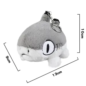 Sharkitty  Shark Plush Keychain - Adorable Soft Plush Toy for Kids and Collectors