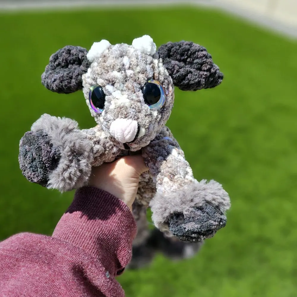Handmade Crocheted Baby Goat