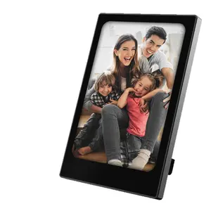 4" HD Color E-Ink Wall Photo Frame Low Power Digital Album Connect With Phone Bluetooth & Designated AP