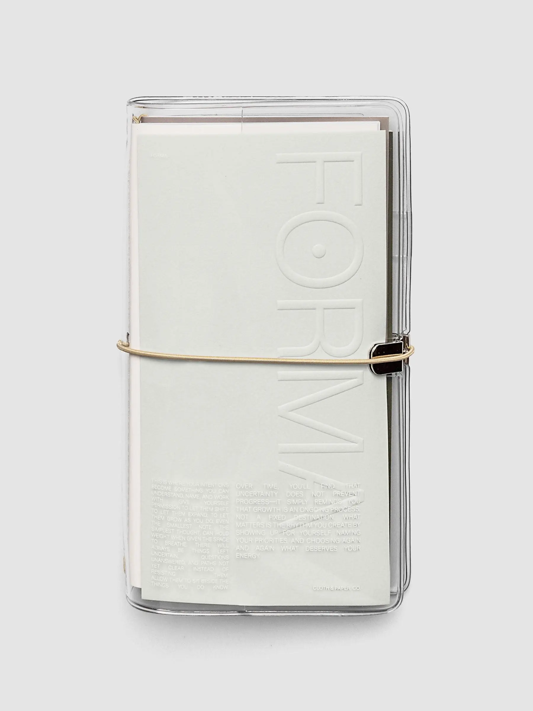 FORMA Travel Notebook Set | A5 Slim
