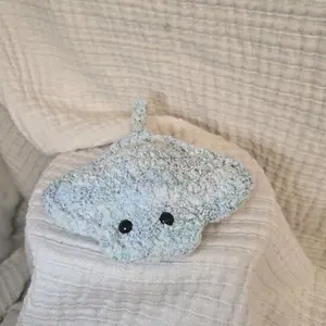 Handcrafted Crochet Stingray Collectable  with Unique Design and Cozy Texture
