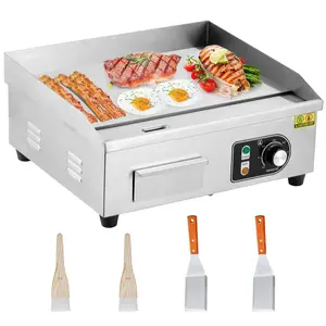 GARVEE Electric Grills: Non-Stick Stainless Steel, Available in 14-30 Inch Sizes, 1500W to 3000W, Adjustable Temperature 122°F-572°F, Ideal for Home & Restaurant Use