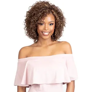 Shake N Go Glossy 100% Virgin Remy Hair Weave - BURMESE CURL 3 Pcs