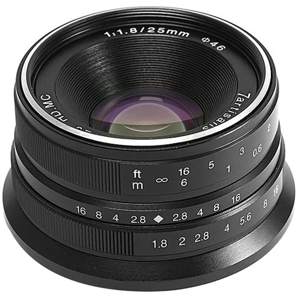 7artisans Photoelectric 25mm f/1.8 Lens for Micro Four Thirds, Black
