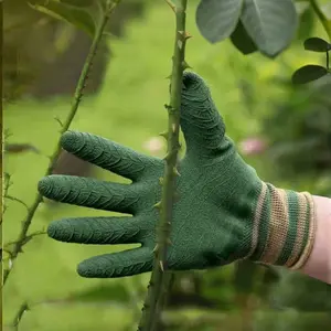 Waterproof Thorn-Resistant Gardening Gloves, Durable Washable Lightweight, Protection, Ideal for Flower Gardening and Landscape Planting