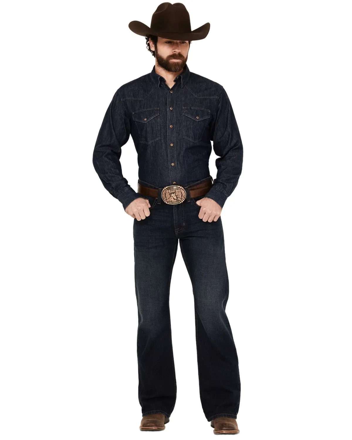 Cody James Men's Men'S Reiner Wash Duke Relaxed Bootcut Denim Jeans - Cjsu24j64-Dkw Cody James Men's Men'S Reiner Wash Duke Relaxed Bootcut Denim Jeans - Cjsu24j64-Dkw