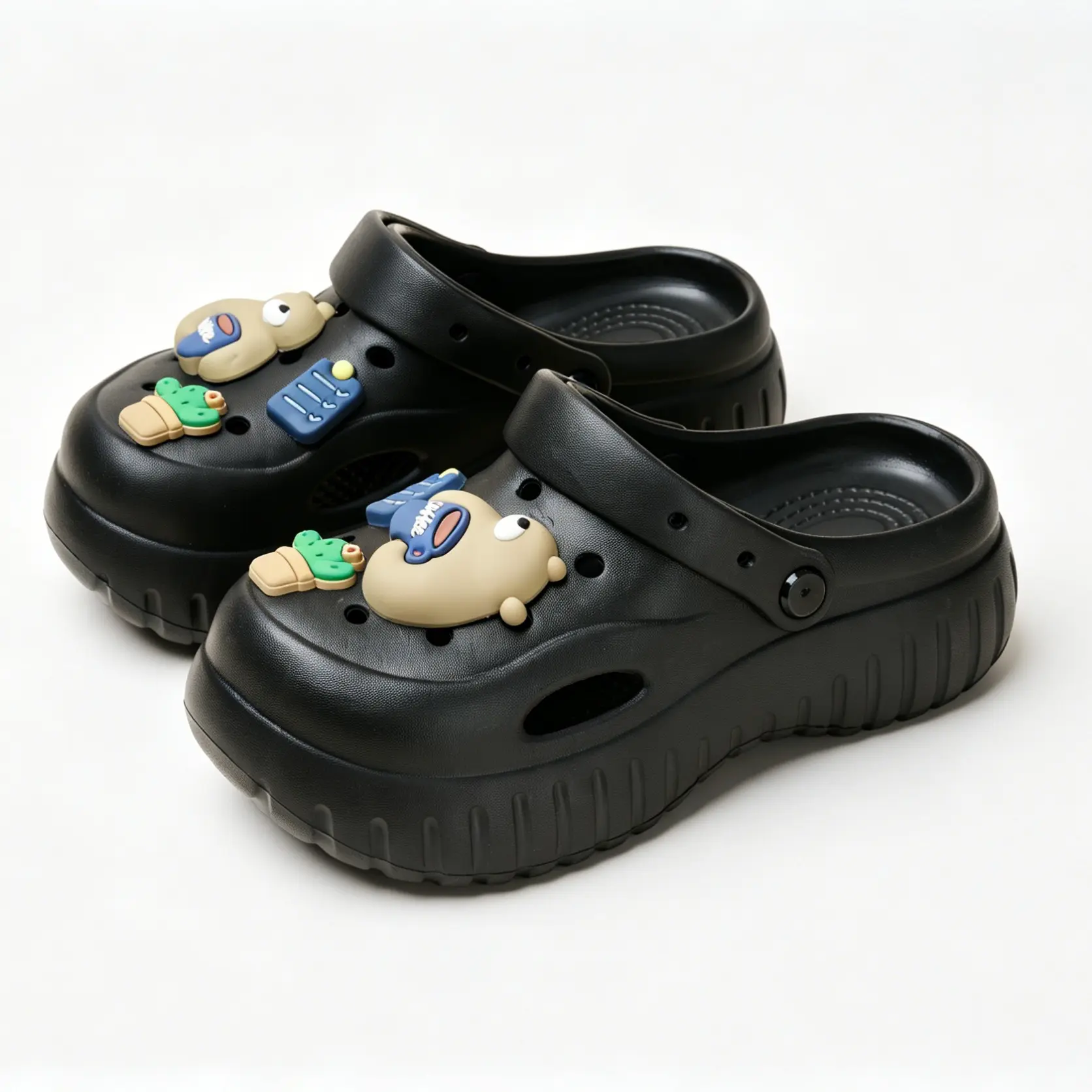 GripGOO Women's Cute Clogs, Breathable Slip-On EVA Foam Slides, Casual Indoor and Outdoor Footwear with Non-Slip Sole, Breathable Clogs, Cute Style, Indoor/Outdoor