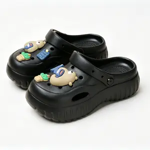 GripGOO Women's Korean Casual Slide Clogs - Non-Slip Sole, Breathable EVA Foam, Versatile Indoor-Outdoor Footwear, All-Season Comfortable Walking Shoes