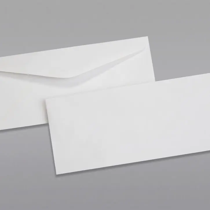 Basic white envelope