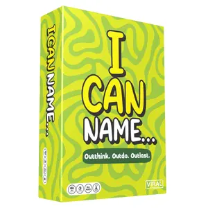 I Can Name… The Fast-Paced Party Card Game of Bragging, Bidding & Brainpower | Hilarious Group Game for Adults, Teens, Families | 325 Topics, Challenge Cards & Timer | 2+ Players