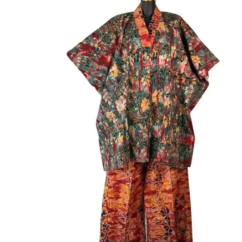 Women's Olaitan Batik Clothing Set, Women's Formal/Casual Suit Set for Daily Wear
