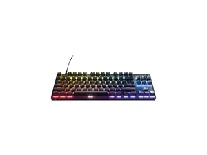 SteelSeries New Apex 9 TKL – HotSwap Optical Mini Keyboard – TKL Esports Design – Optical Switches – RGB Customization – Aluminum Alloy Frame – Double Shot PBT Keycaps