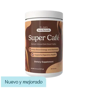 Super Cafe - Nutrient-Infused Dark Roast Coffee 30 Servings 10.58 oz Supports Digestilth & Boosts Eneve Heargy 30 Calories per Serving