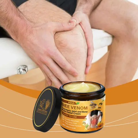 Arthritis Bee Venom Cream, Joint Relief Cream, Daily Joint Muscle Relief, Enhanced Vitality, Gentle Body Cream, Bee Venom Joint Therapy, Back, Neck, Hand, Knee Pain Relief Gel