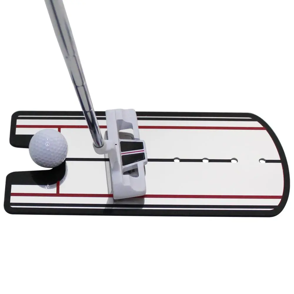 Golf Putting Alignment Mirror, Golf Training Aids, Golf Accessories, Golf Putter, Golf Putting Training Aid, Portable Practice Putting Trainer, Golf Training Tool, Golf Training Accessory, Golf Equipment