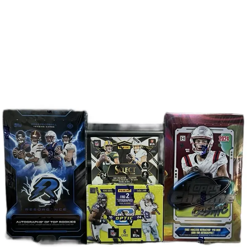 NFL PYT Football Card Break: 6 Boxes