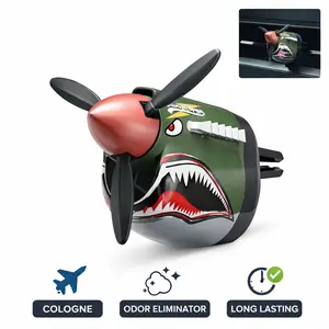 P-40 Warhawk Cologne Shape Car Air Freshener, Vent Clip,Car Accessories for Men to Enjoy your Drive Pleasure, Long Lasting, Odor Eliminator