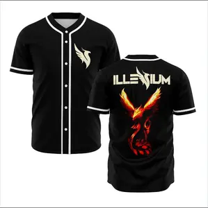 Illenium Black Jersey #Baseball