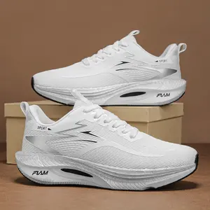 Men and Women Comfortable Lightweight, Rebound, and Breathable Full - Palm Carbon Plate Running Shoes for Daily Wear,All season Outdoor Sneaker,Non-slip Sport Shoes