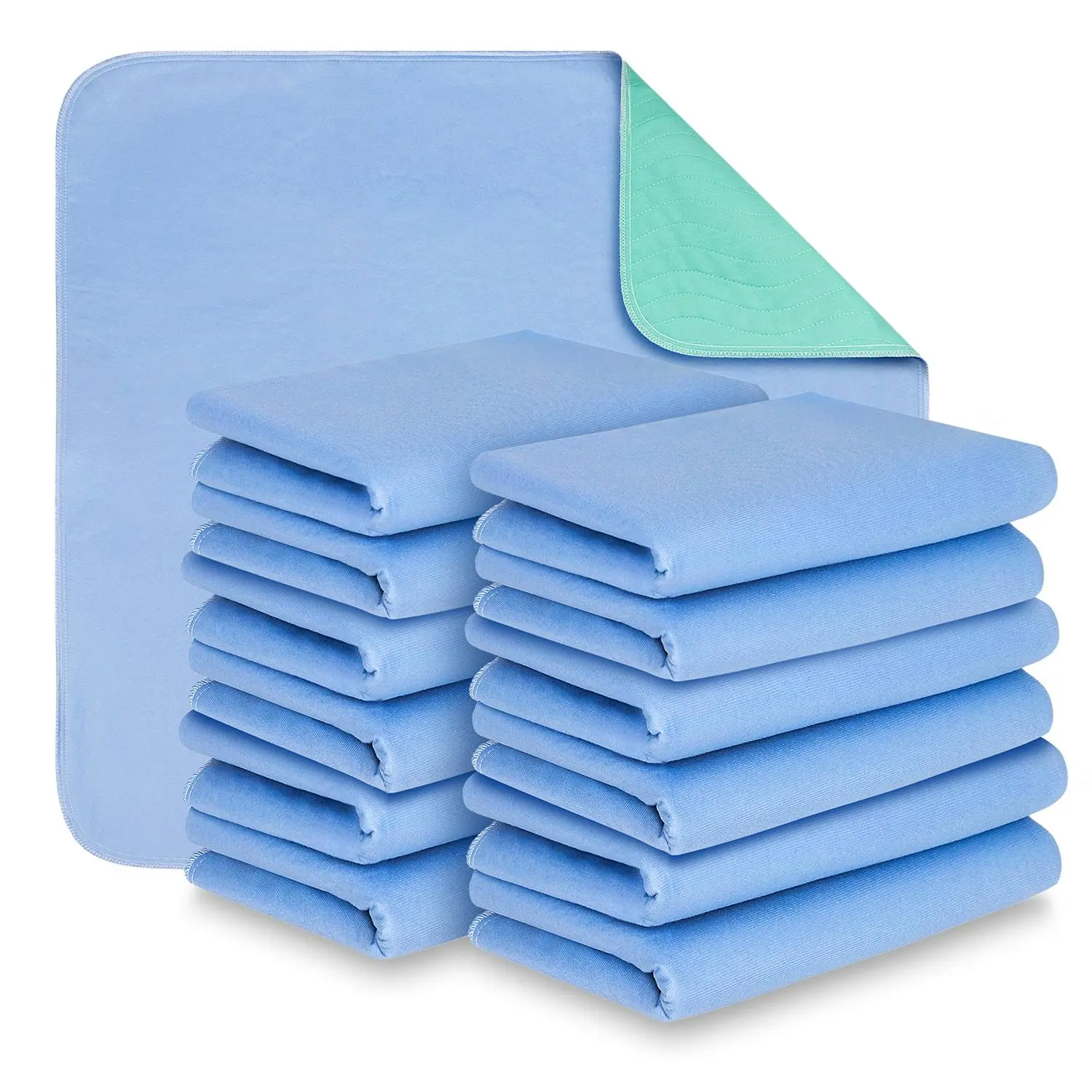 Nestl Reusable, Washable, Waterproof Incontinence Bed Pads for Adults - Skin-Safe, Super Soft, Stain-Resistant Underpads, Bed Mat Mattress Protectors, Bed Mat Mattress Pads/ Toppers/Protector