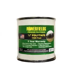 212 MAIN White Polymer Tape Training Aid, 0.5 in. x 1320 ft. Rust-Proof, UV-Resistant Pet Behavior Aid for Dogs & Cats