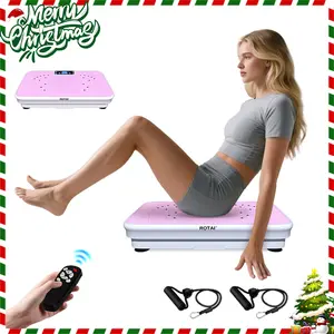 ROTAI Vibration Plate for Lymphatic Drainage,300lbs Capacity, Full-Body Workout Platform for Home Fitness,Help NBA players stretch after the game #TikTokShopBlackFriday