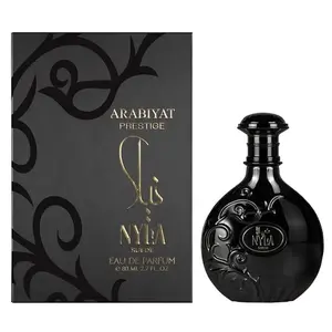 Arabiyat Prestige Nyla Suede Eau De Parfum 80ml (2.7 fl.oz) | Elegant Long-Lasting Fragrance for Men & Women | vanilla fragrance