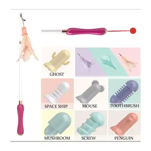 Pet Life 'Wander-Cat' Customizable 10-in-1 Laser Cat Teaser